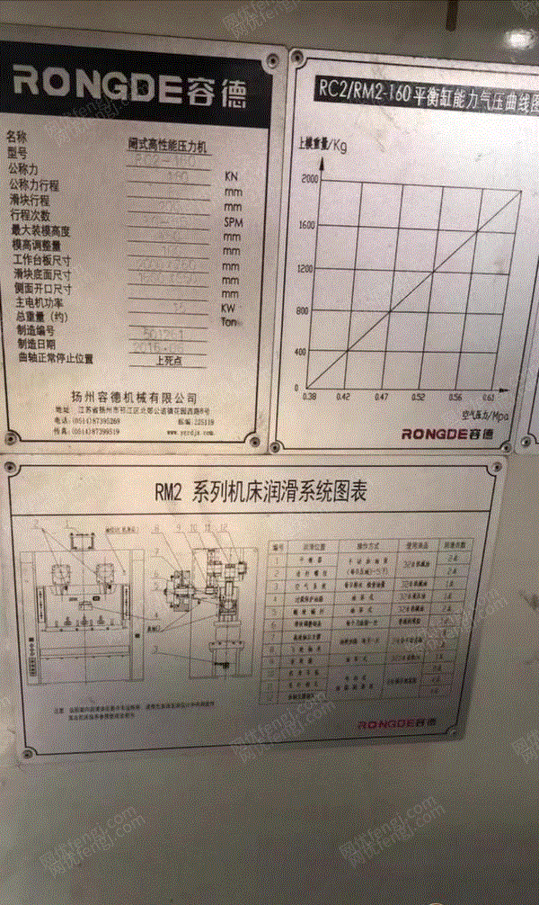 二手冲床出售