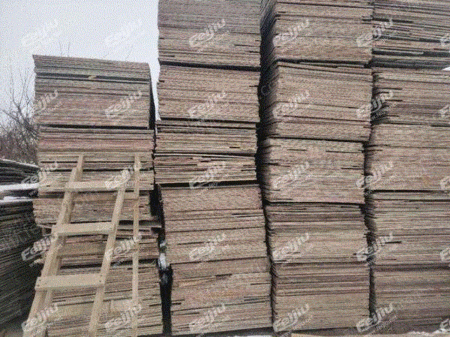 中古の木方型枠を大量に回収江蘇省揚州市