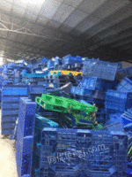 Professional recycling of waste plastic frames in large quantities