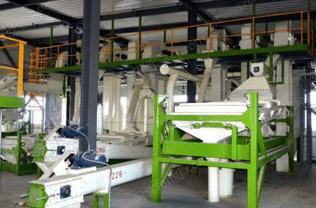 山東生物顆粒工場で中古320生産ラインを緊急購入