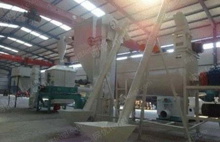 飼料工場の緊急購入中古飼料生産ライン2本