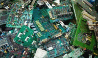 A large number of electronic components are recycled nationwide