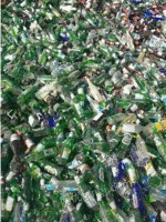 大量回收各种废玻璃，玻璃瓶