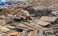 陕西西安长期高价回收工地废钢