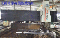在位出售二手龙门加工中心 动柱 工作台4米X8米 西门子系统 武汉实佳产