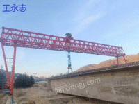 陕西延安出售二手龙门吊跨度35米起升有效高度10米90吨提梁机