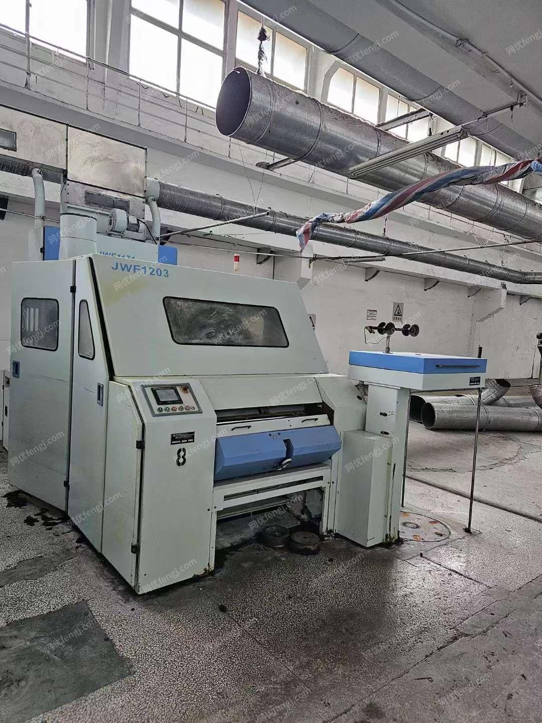 二手毛纺纱设备回收