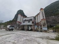 广西凤山出售21年二手双120搅拌站