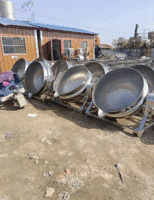 河北邯郸二手食品设备夹层锅，蒸汽夹层锅，绞肉机低价出售