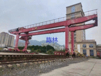 上海出售二手32吨，跨度36.6米集装臬门式起重机