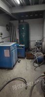 广东东莞出售二手20匹凌格风螺杆空压机储气罐冷气干燥机