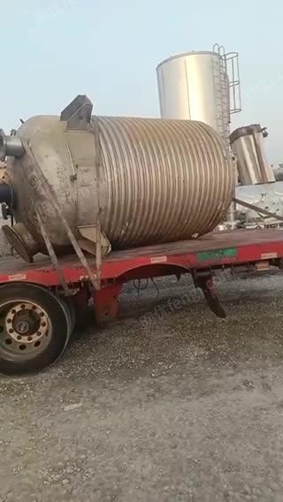 二手搪瓷反应釜二手不锈钢反应釜 视频