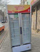 北京通州区二手饮料柜保鲜柜双开门饮料柜出售