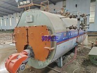 河北出售：2吨半撬装式燃油气蒸汽锅炉，高压力产品，价格不高