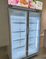 黑龙江哈尔滨二手双门冷冻柜出售，双压缩机的可以冻冷冻食品