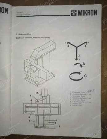 二手加工中心出售