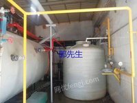 急售一台1吨浙江聚能生物质蒸汽发生器，全套配置在位低价处理中