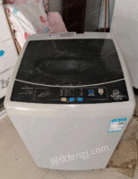 江苏宿迁美的全自动洗衣机出售，用了2个月不到