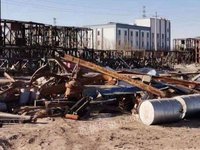 新疆回收工地废钢一批
