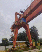 山东泰安转让32/10吨，跨度30+12+12米双主梁龙门吊