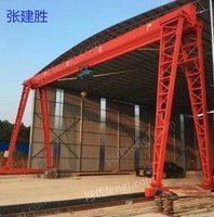 广东回收二手花架龙门吊，行吊及钢构厂房