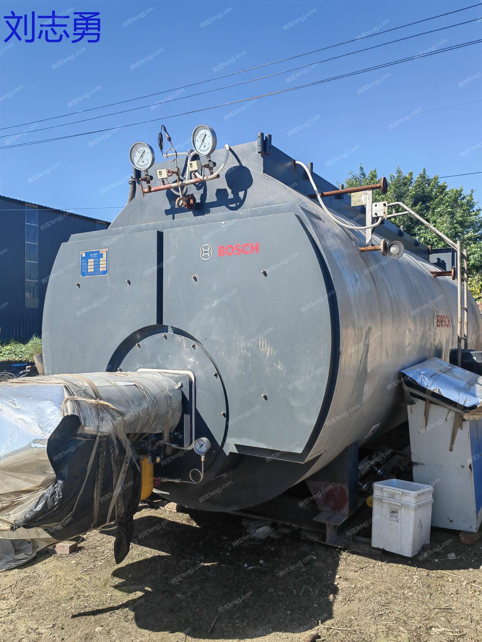 二手燃气锅炉出售