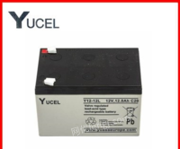 原装YUCEL蓄电池Y17-12I12V17AH电梯消防UPS铅酸应急
