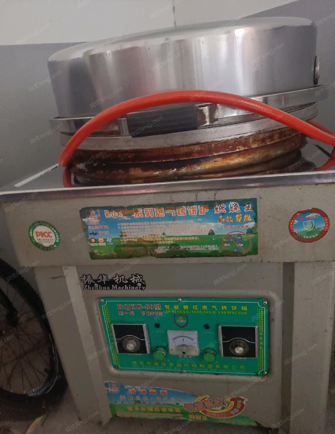 湖北宜昌低价出售九成新燃气炕饼炉