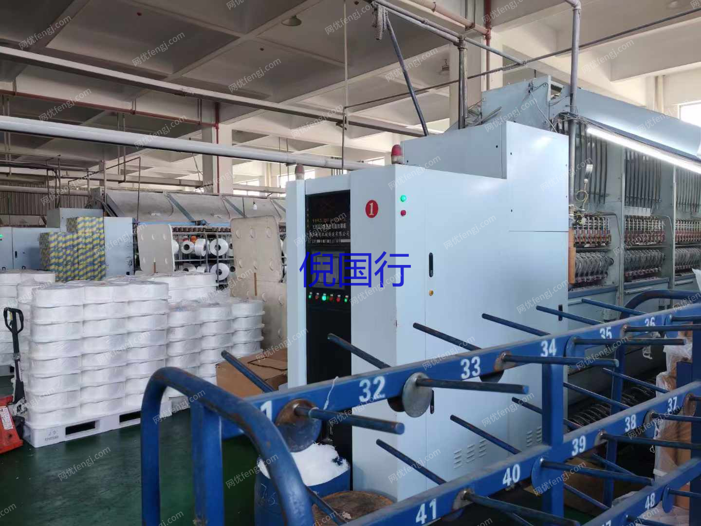 二手化纤纺纱设备回收
