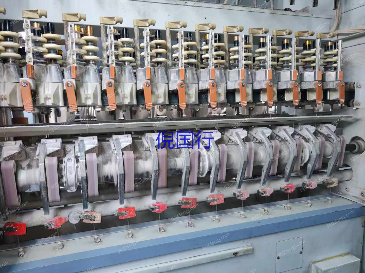 二手化纤纺纱设备转让