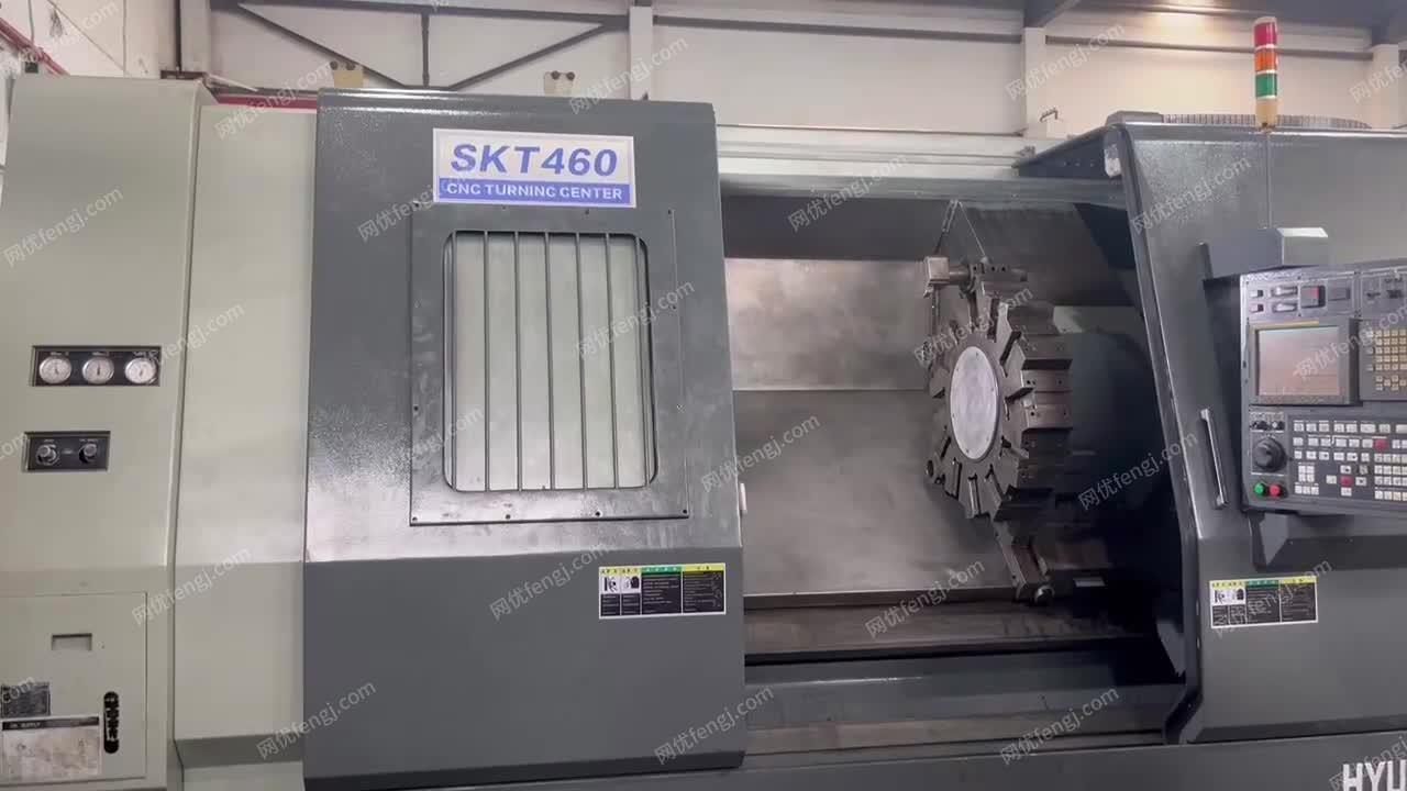 韩国起亚 SKT460 数控车床 视频