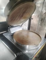 甘肃兰州九五成新液化气电饼铛出售
