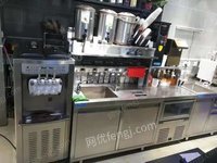广东地区回收奶茶店设备