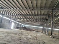 河南郑州出售60米宽，120米长，9米高二手钢结构厂房