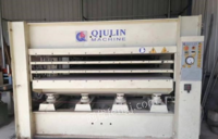 上海宝山区出售二手木工机械设备秋林热压机木工热压机