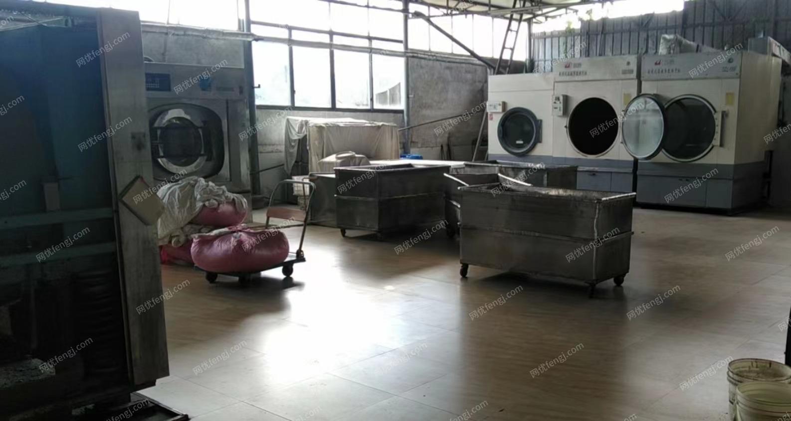 广西桂林二手5辊烫平机、折叠机、烘干机、洗衣机处理