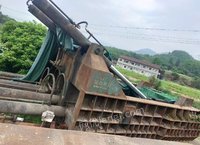 浙江温州废铁压块机315吨出售