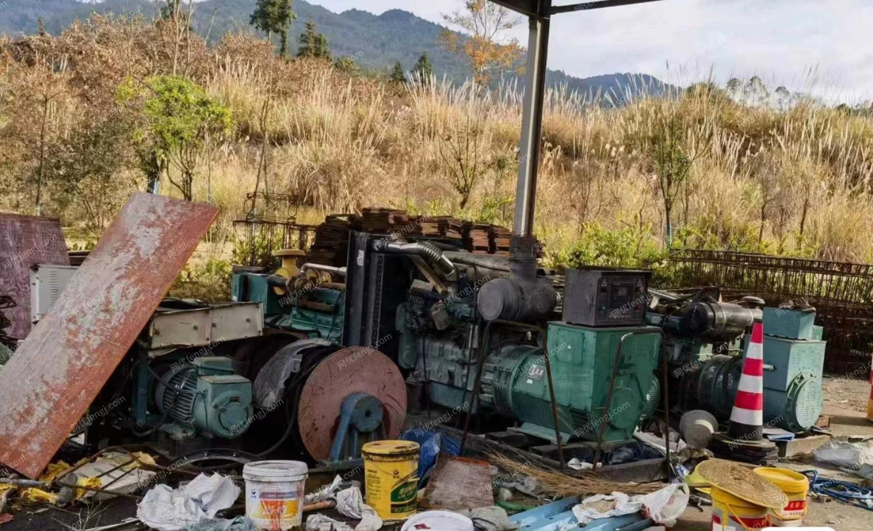 贵州贵阳地区处理八台闲置发电机