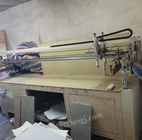 浙江温州出售2X2.4 单色纸箱 无纺布 丝印机
