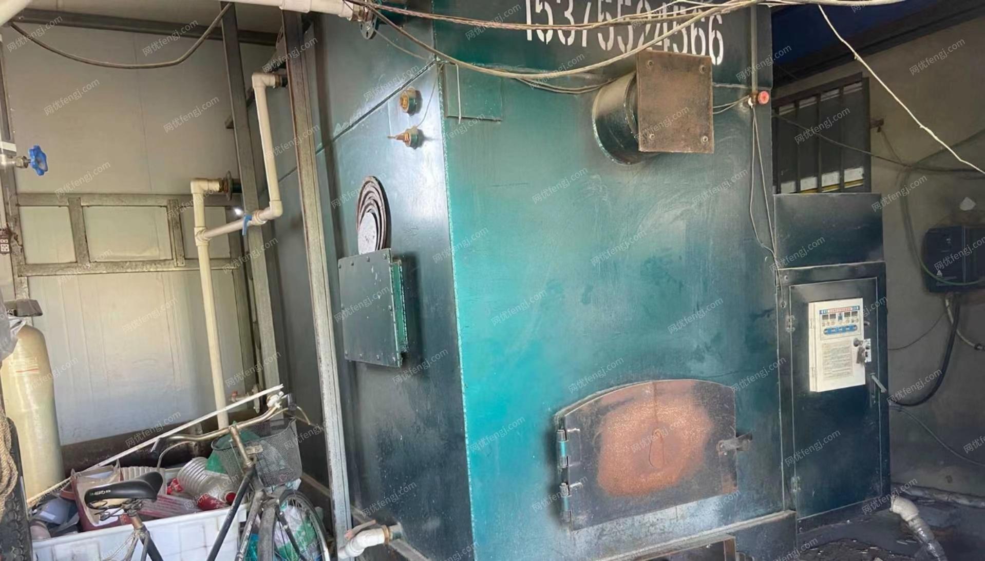 安徽蚌埠出售汽水两用锅炉一套4吨