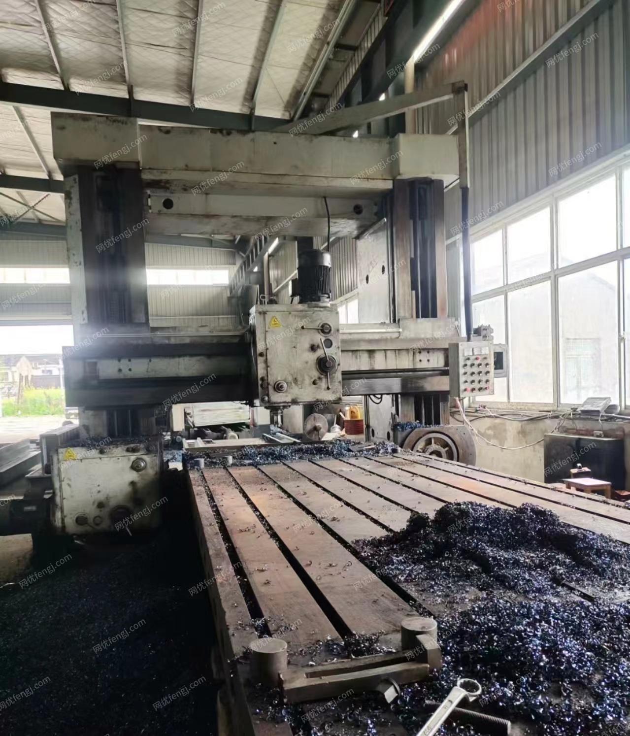 江苏无锡工厂2米✘6米重型龙门铣处理