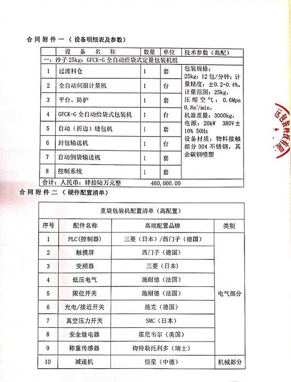 其它包装设备转让