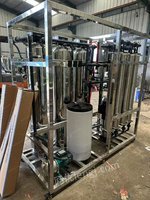 全新未用1吨单级反渗透水处理，三级预处理不锈钢过滤罐