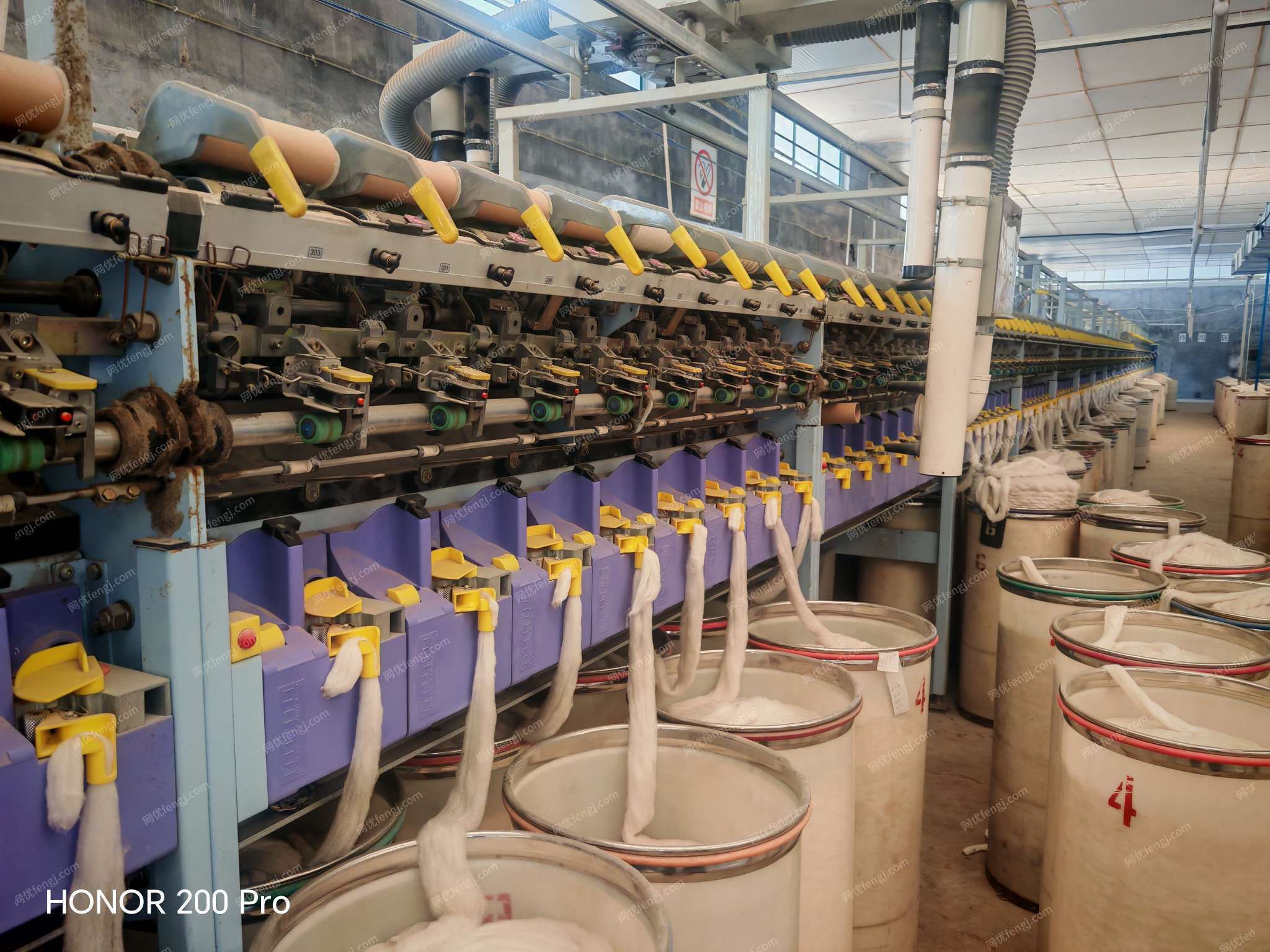 二手棉麻紡紗設(shè)備回收