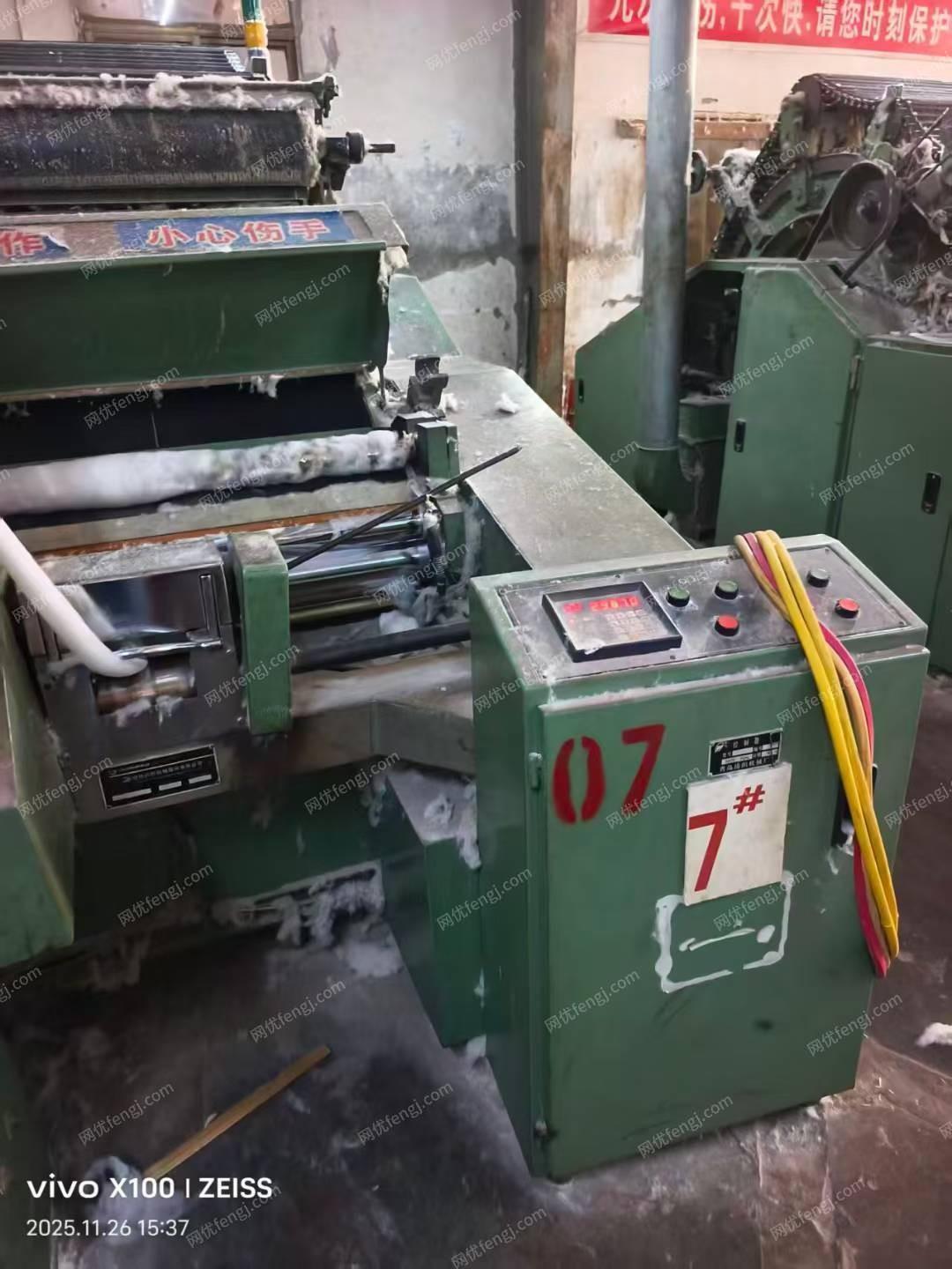 二手棉麻紡紗設(shè)備回收