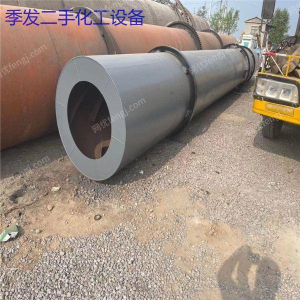 二手礦渣滾筒烘干機 碳渣煤泥回轉(zhuǎn)式烘干污泥干燥設(shè)備 傳導式加熱 二手烘干機轉(zhuǎn)讓