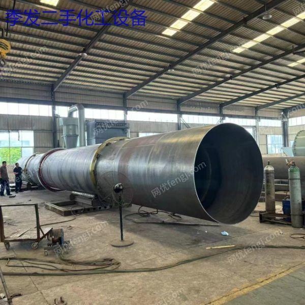 二手無機肥滾筒烘干機 稻谷刮板回轉(zhuǎn)式烘干木屑干燥設(shè)備 受熱均勻 二手烘干機回收