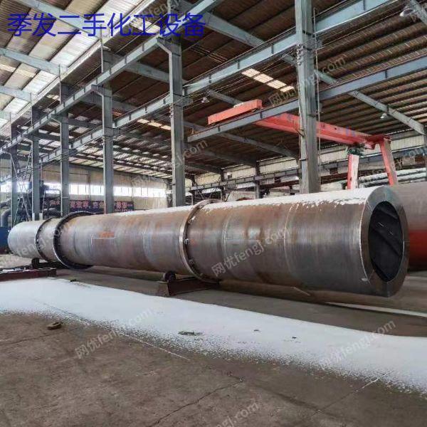 二手河沙滾筒烘干機 碳渣污泥連續(xù)式烘干污泥干燥設(shè)備 傳導式加熱 二手烘干機回收
