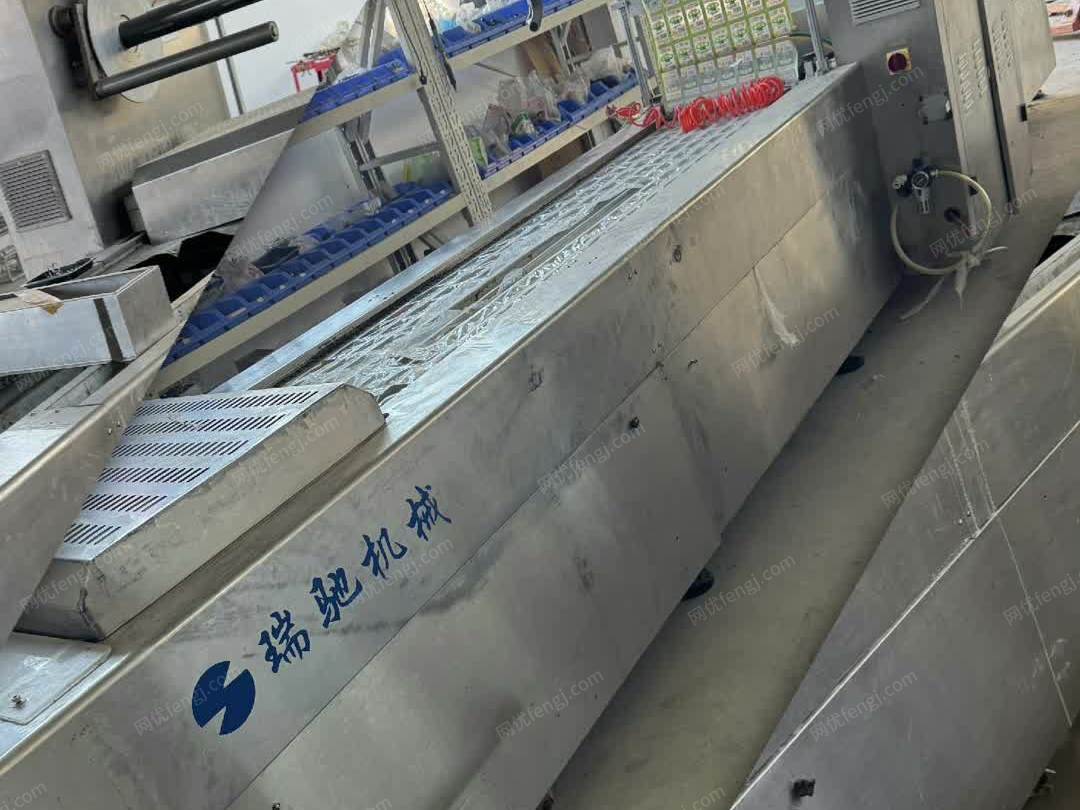 闲置出售红薯干二手拉伸膜真空包装机，...