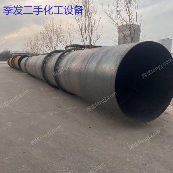 二手无机肥滚筒烘干机 煤泥矿石内热式烘干设备机械 规格可选 二手烘干机转让